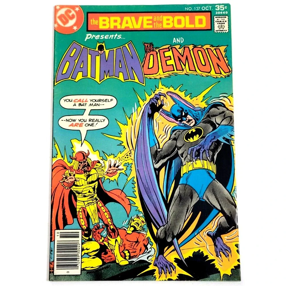 THE BRAVE‎ AND THE BOLD #137  (1977) / VF / BATMAN / THE DEMON / NEWSSTAND